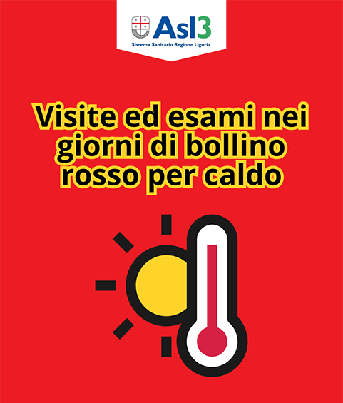 Visite ed esami nei giorni di bollino rosso per caldo