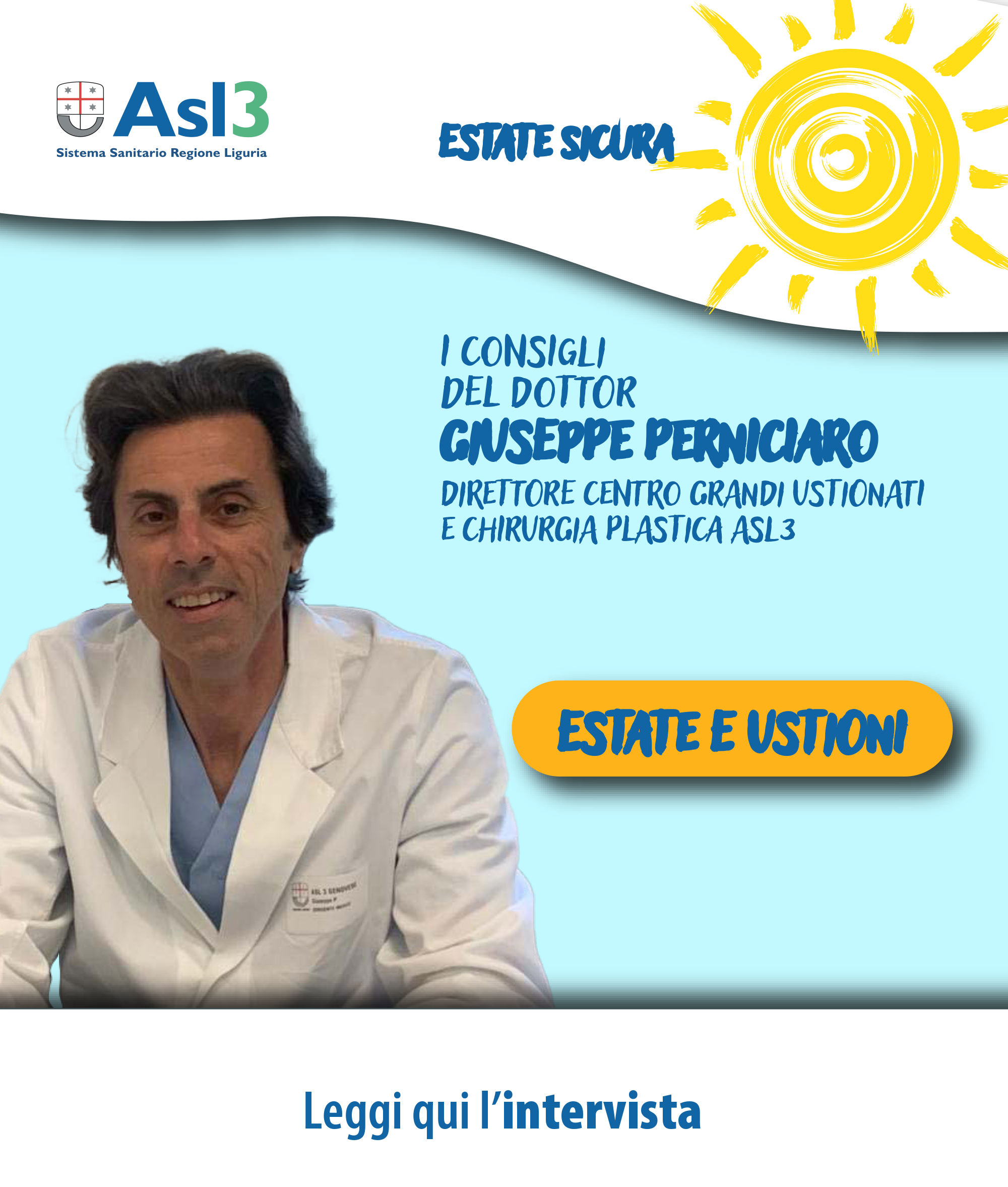 Estate sicura 2025 - come evitare le ustioni