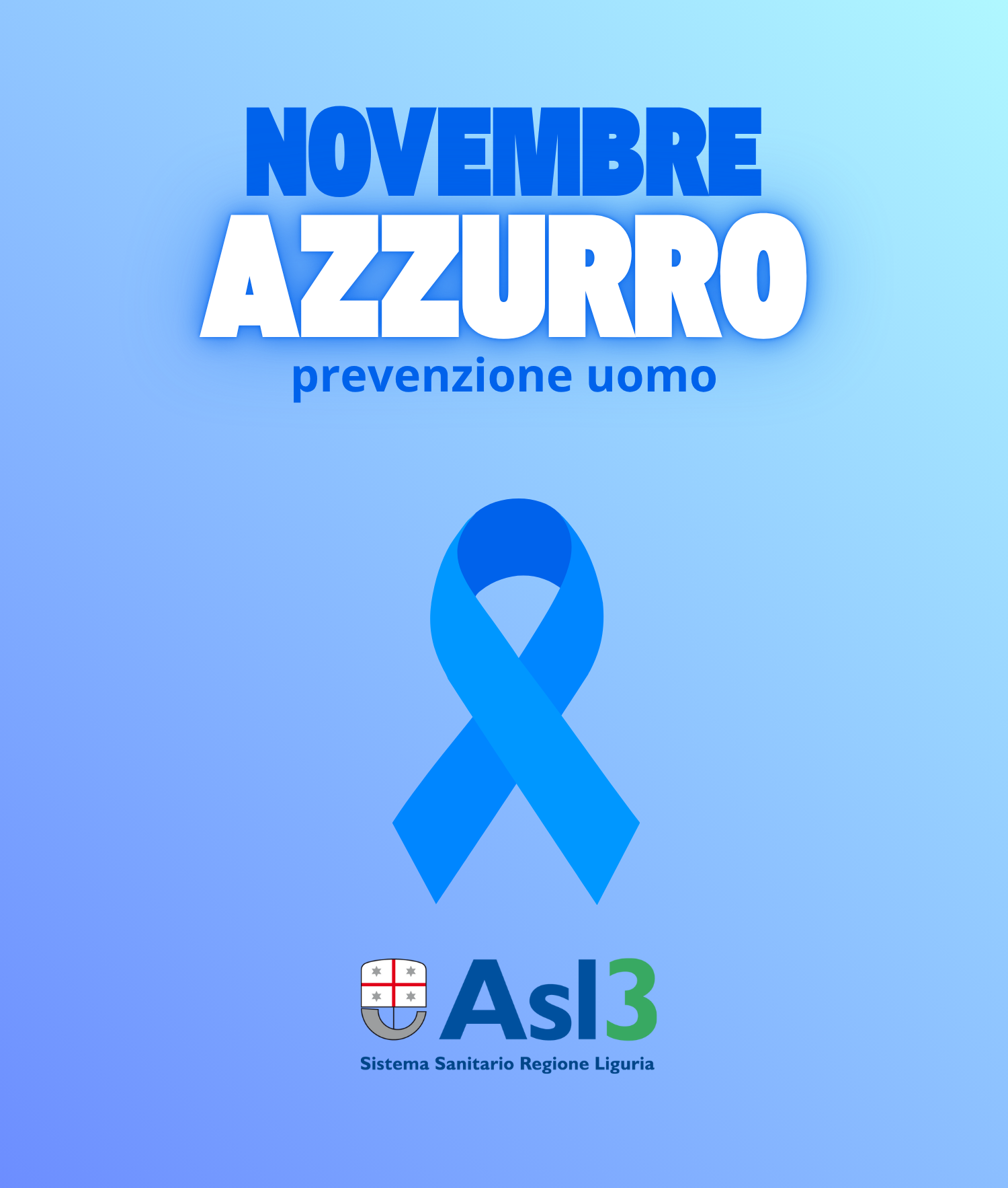 Novembre azzurro, le iniziative in Asl3