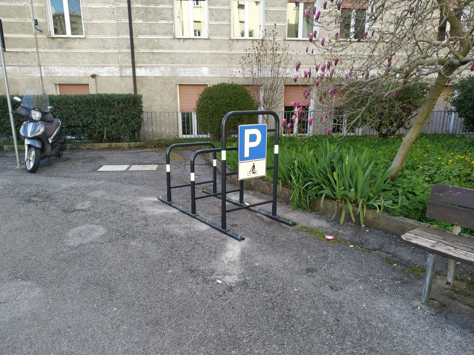 immagine cicloposteggio Ospedale Gallino