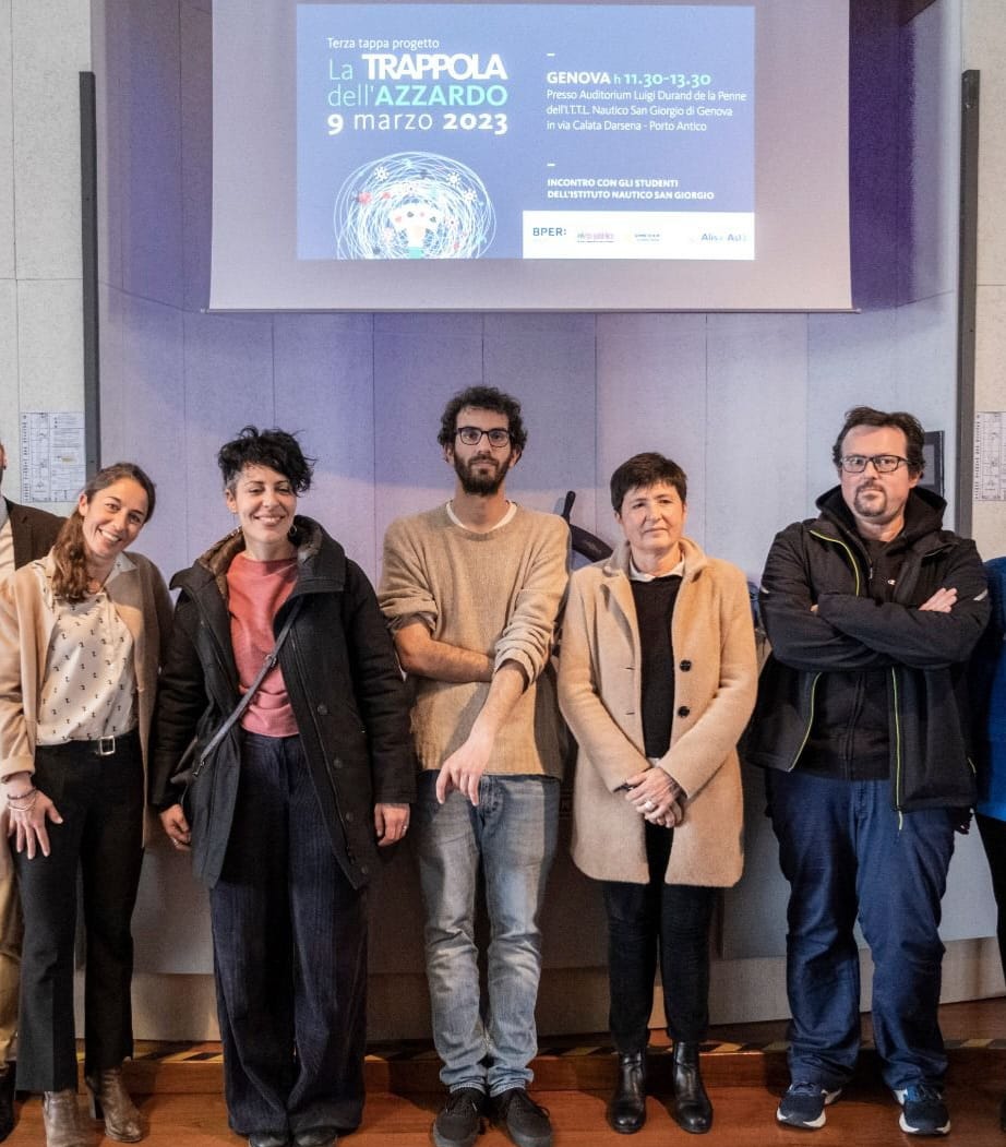 Dott.ssa Paola Arnuzzo insieme agli organizzatori dell’evento