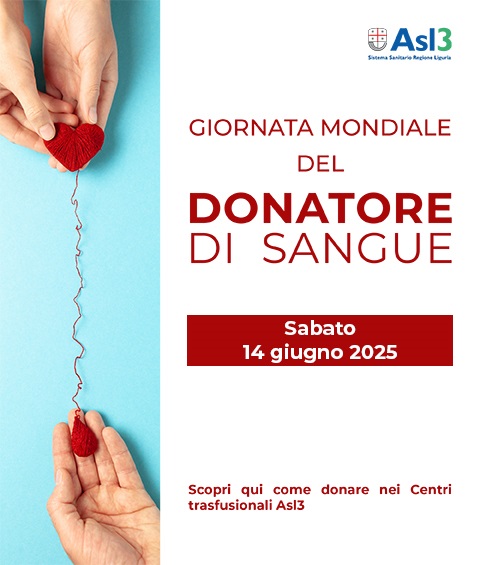 Giornata mondiale donatore di sangue 2025 - banner