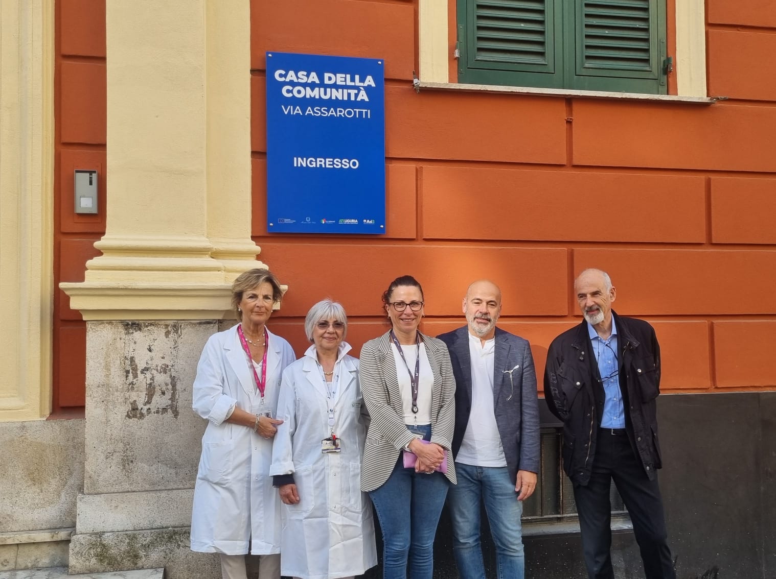 Servizi al cittadino: attiva la Casa della Comunità Assarotti (Hub) - ASL3