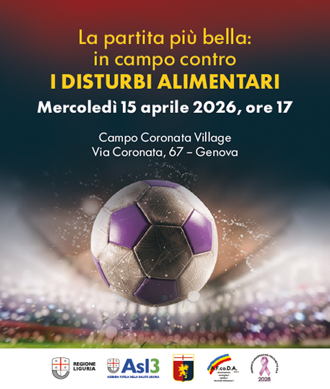 “La partita più bella” a Genova: sport e inclusione contro i disturbi del comportamento alimentare (Giornata del Fiocchetto Lilla)