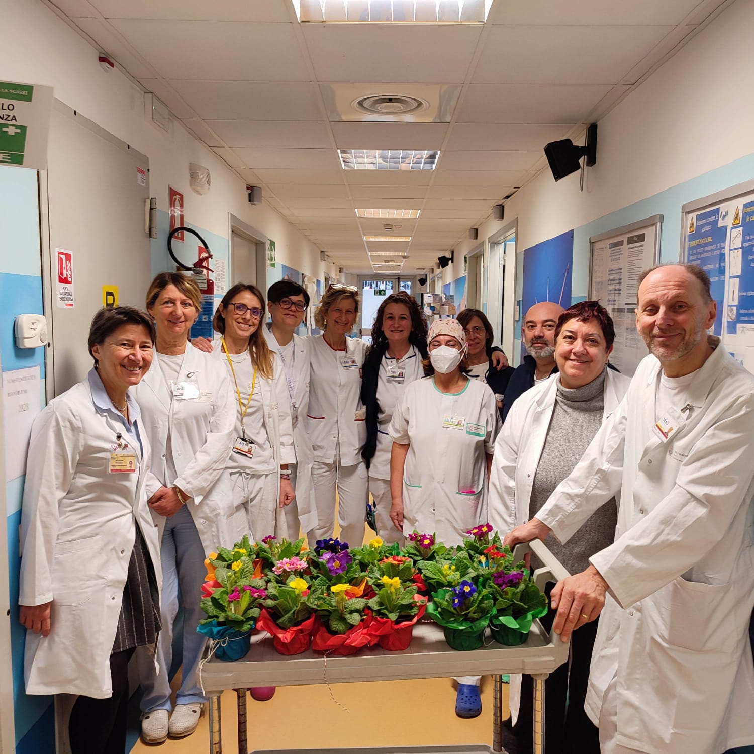 staff Nefrologia e dott. Sacco