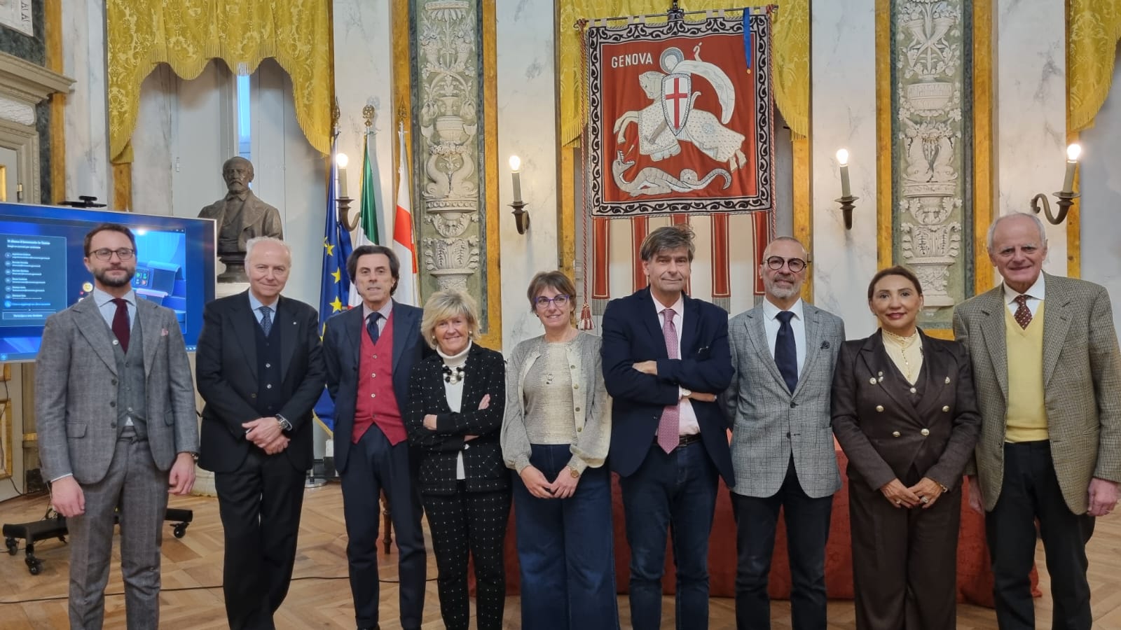 gli specialisti di Asl3 e il console onorario del Brasile