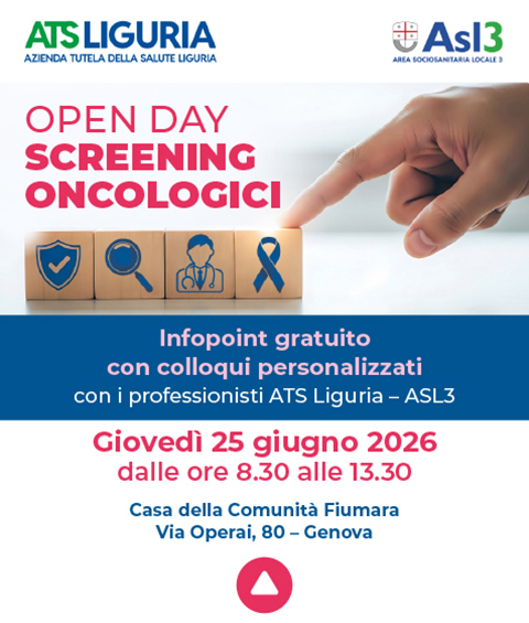 Open Day dedicato agli screening oncologici: il 25 giugno infopoint alla Casa della Comunità Fiumara