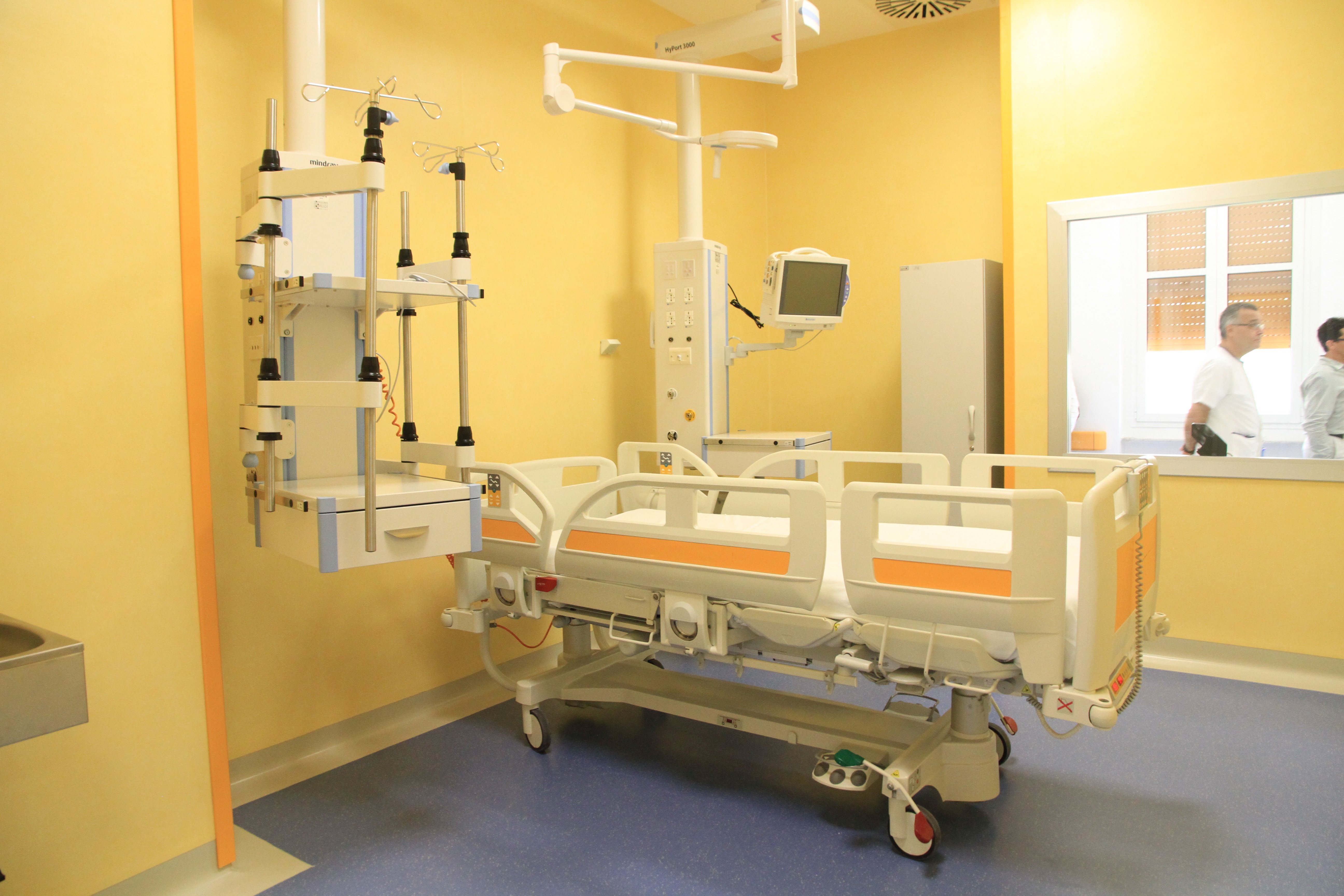 Stanza di degenza Stanza di degenza grandi ustionati ospedale villa Scassi